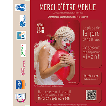 Image Merci d’être venue : Spectacle philosophique et poétique, par Europa Donna France