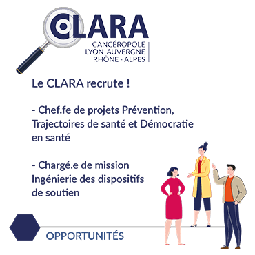 Image Le CLARA recrute ! Découvrez nos offres d’emploi