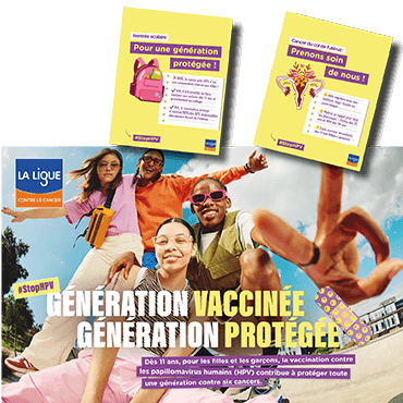 Image La Ligue contre le cancer lance une campagne de vaccination contre le HPV