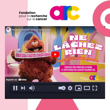 Image La Fondation ARC lance une campagne sur le dépistage du cancer colorectal avec Mr. Popo