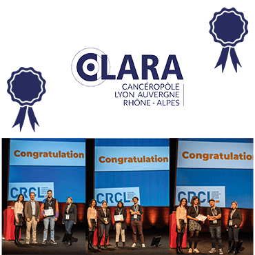 Félicitations aux lauréats des prix posters remis par le CLARA lors du Symposium International du CRCL !