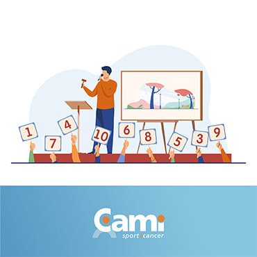Soutenez la CAMI Sport & Cancer avec les ventes aux enchères ! -  Cancéropôle Lyon Auvergne Rhône-Alpes – CLARA